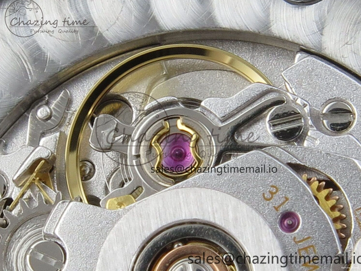 0401 DateJust 31 278383RBR THBF 1:1 Best Edition 904L Steel White Roman Dial Diamonds Bezel on SS YG Oyster Bracelet HZ Cal. Minimalist 44